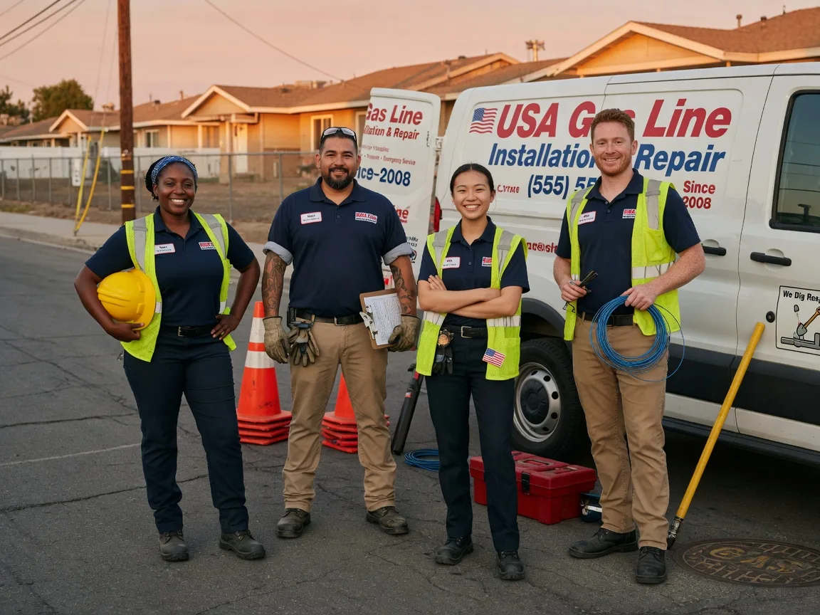 Gas Line Installation company in Burrton, KS